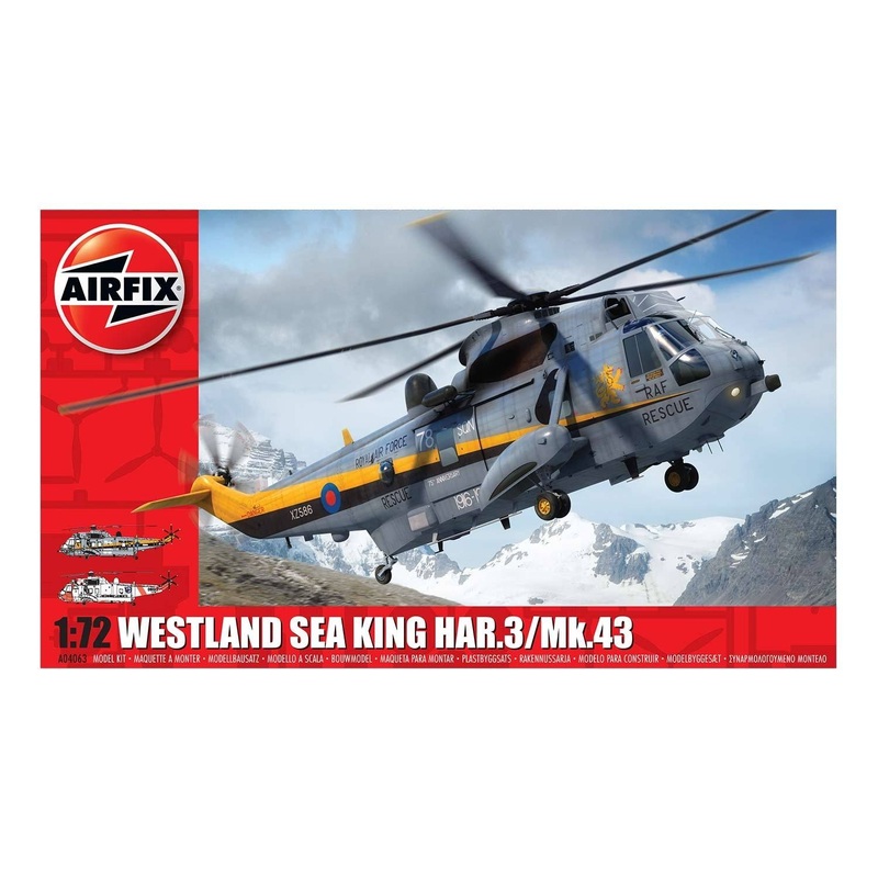 Airfix A04063 Westland Sea King HAR.3/Mk.43 1:72 Scale