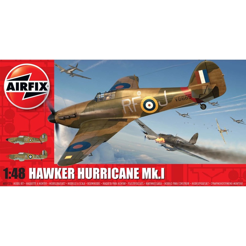 Airfix A05127A Hawker Hurricane Mk.1 1:48 Scale