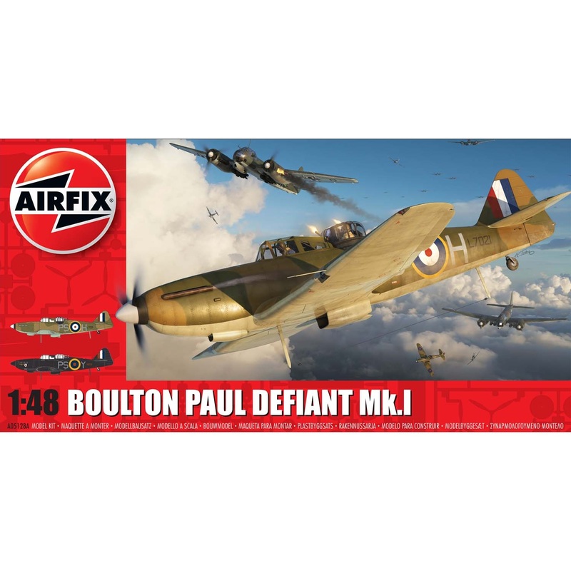 Airfix A05128A Boulton Paul Defiant Mk.1  1:48 Scale