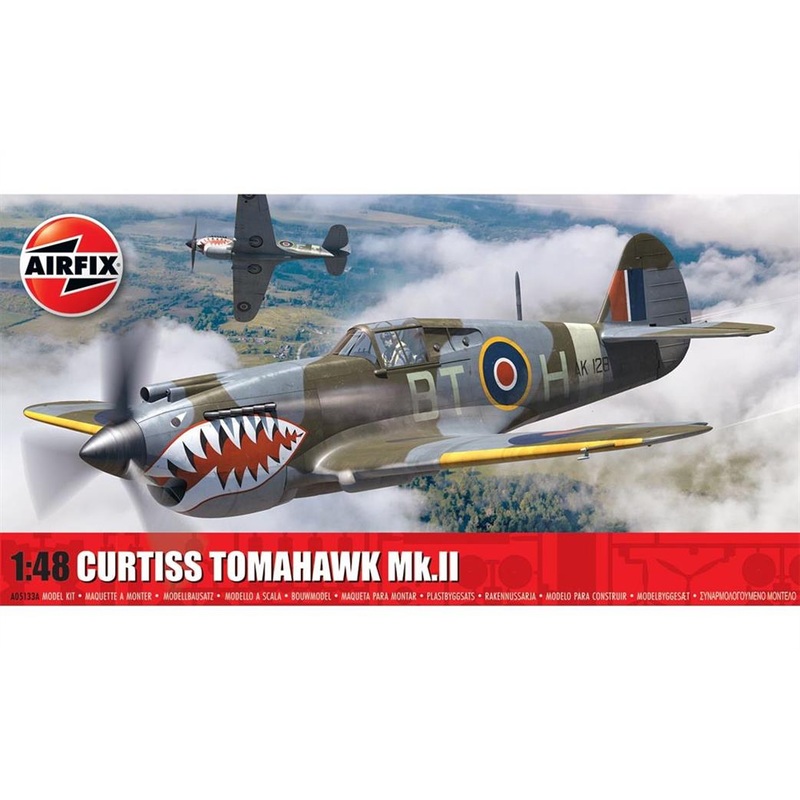 Airfix A05133A Curtiss Tomahawk Mk.II 1/48 Scale