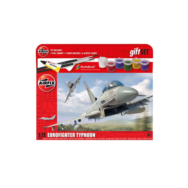AIRFIX  A50098A EUROFIGHTER TYPHOON   1/72ND SCALE STARTER KIT
