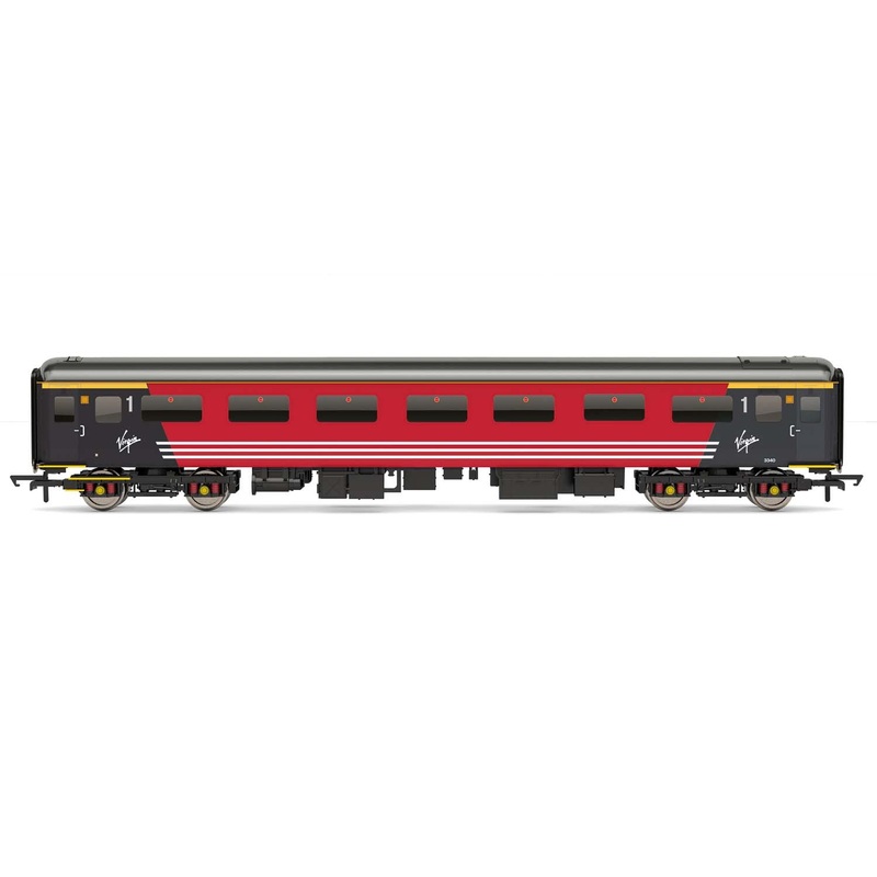 Hornby R4944 Virgin Trains  Mk2F First Open  3340 - Era 9