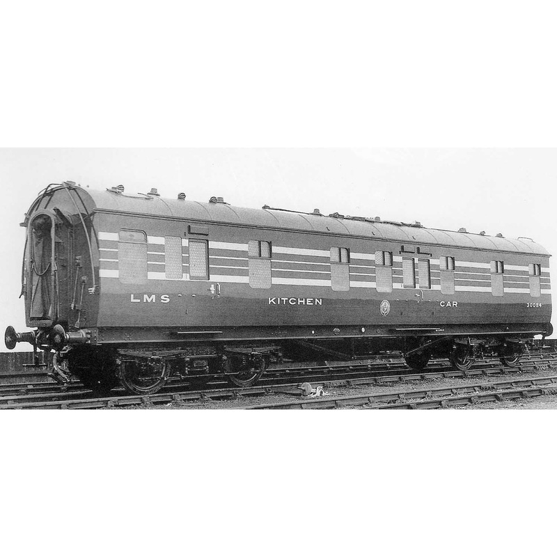Hornby R4963 LMS  Stanier D1912 Coronation Scot 50' RK  30084  - Era 3