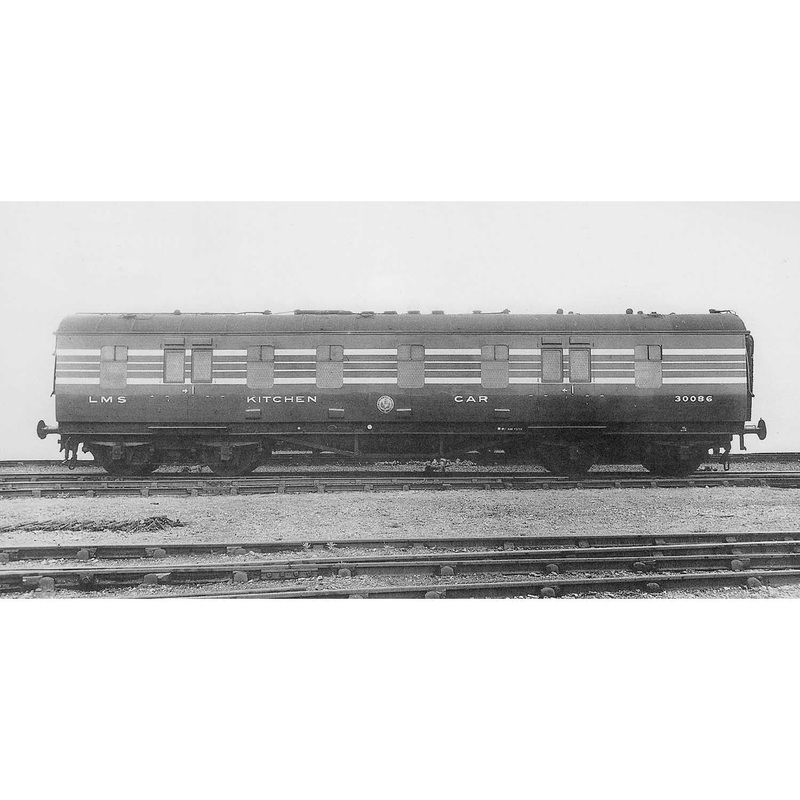Hornby R4963A LMS  Stanier D1912 Coronation Scot 50' RK  30086  - Era 3
