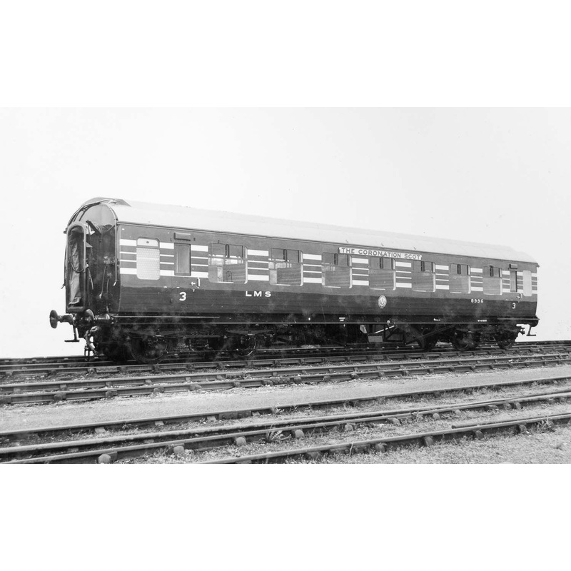 Hornby R4965A LMS  Stanier D1981 Coronation Scot 57' RTO  8993 - Era 3