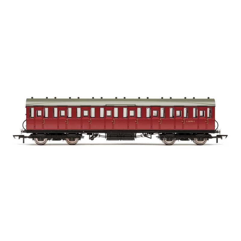 Hornby R4520B BR  51' Gresley Non-Vestibuled Suburban Third  E82190E- Era 5