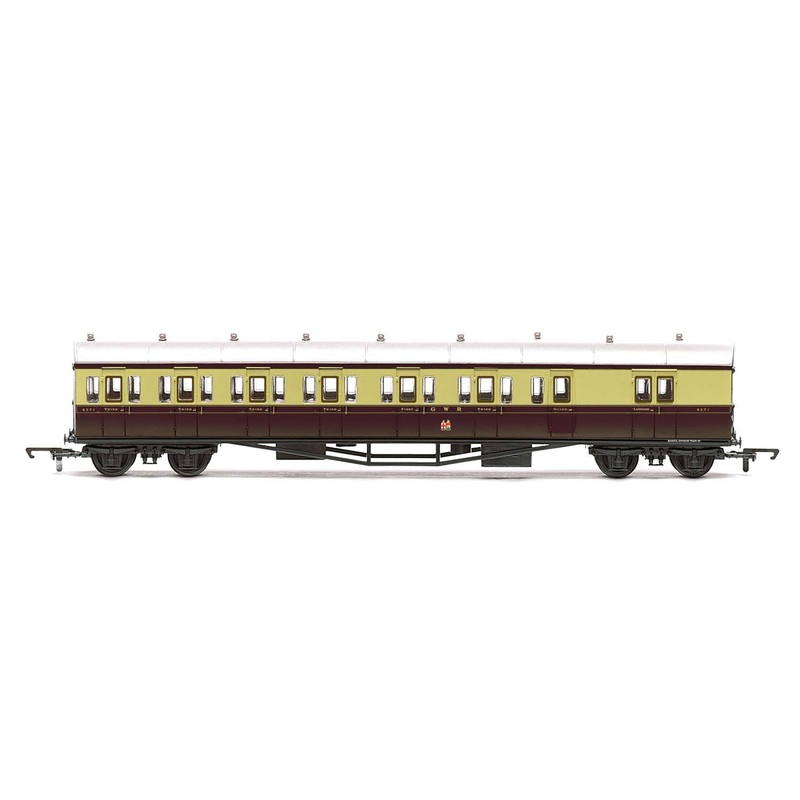Hornby R4549B GWR  E140 'B' Set Brake Composite  6371 - Era 3