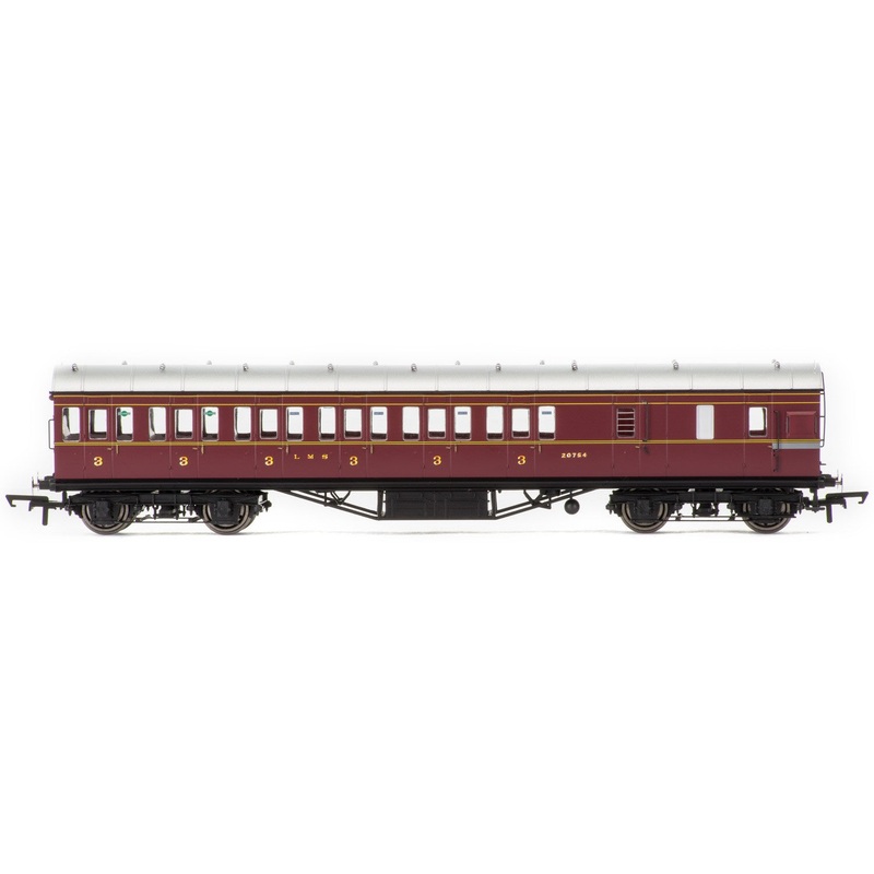 Hornby R4677B LMS  Period III Non-Corridor 57' Third Class Brake  20754 - Era 3