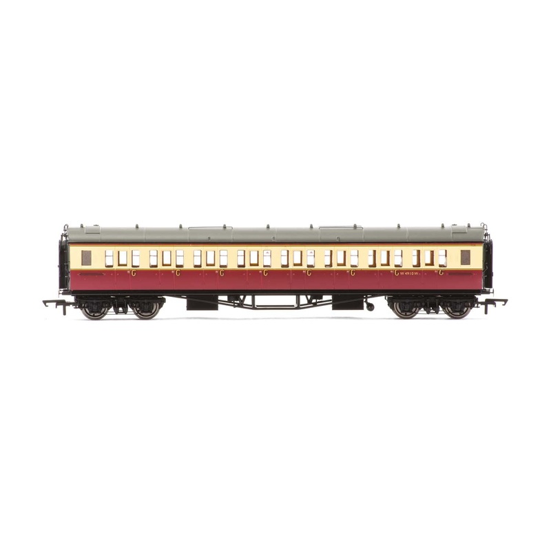 Hornby R4684A BR  Collett 'Bow-Ended' Corridor Third  W4910W - Era 4