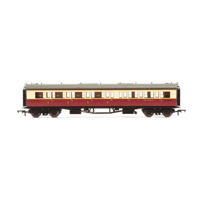 Hornby R4687A BR  Collett 'Bow-Ended' Corridor Composite (Left Hand)  W6146W - Era 4