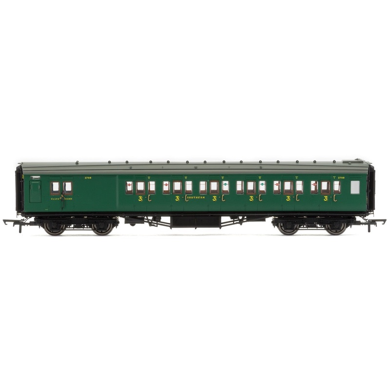 Hornby R4737 SR  Maunsell Corridor Brake Third Class  3798 'Set 328' - Era 3