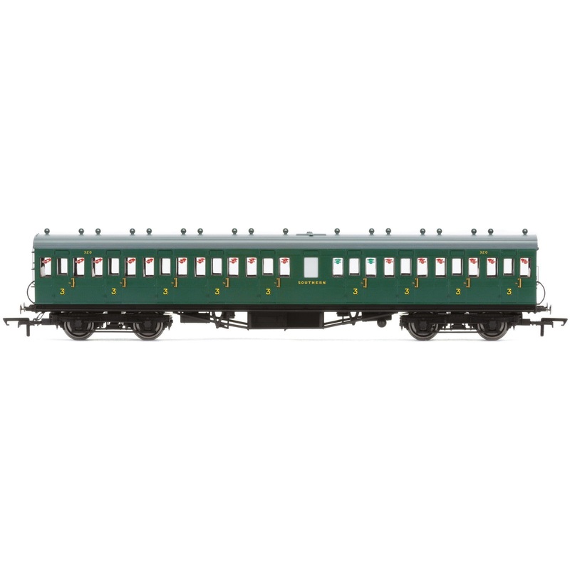 Hornby R4795 SR  58' Maunsell Rebuilt (Ex-LSWR 48')  Nine Compartment Third  320 - Era 3