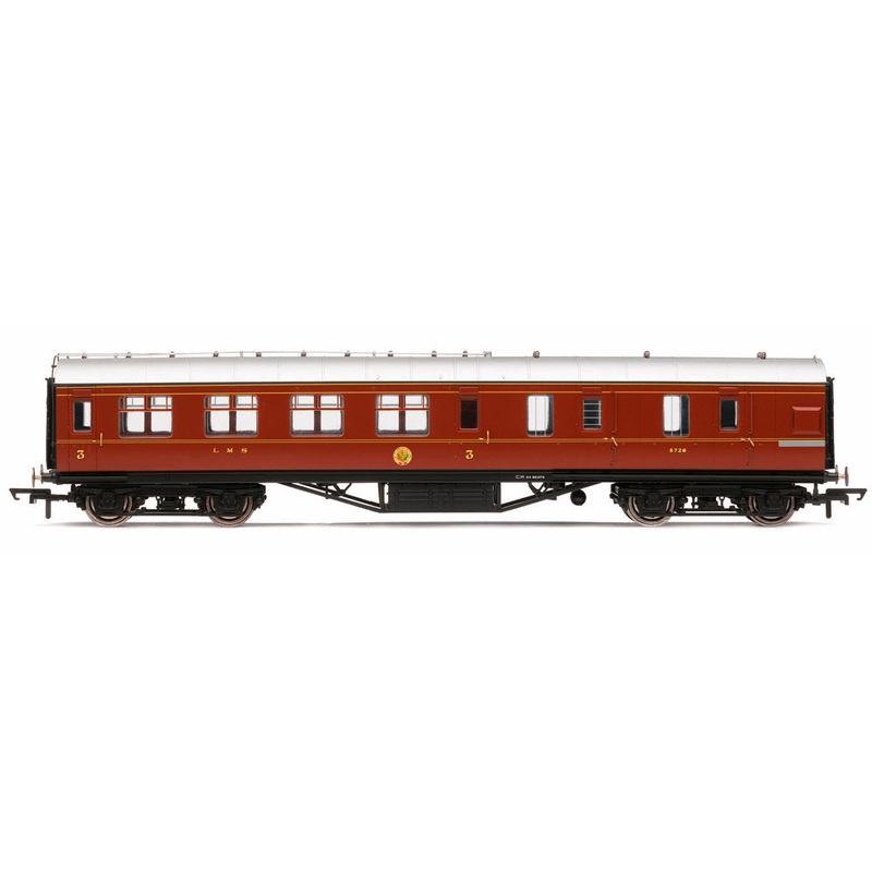 Hornby R4805 LMS  Period III Corridor Brake Third  5726 - Era 3
