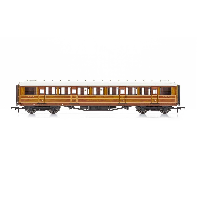 Hornby R4828 LNER  61' 6" Gresley Corridor Third  23864 - Era 3