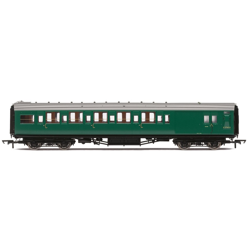 Hornby R4836 BR  Maunsell Corridor Six Compartment Brake Second  S2763S 'Set 230' - Era 5