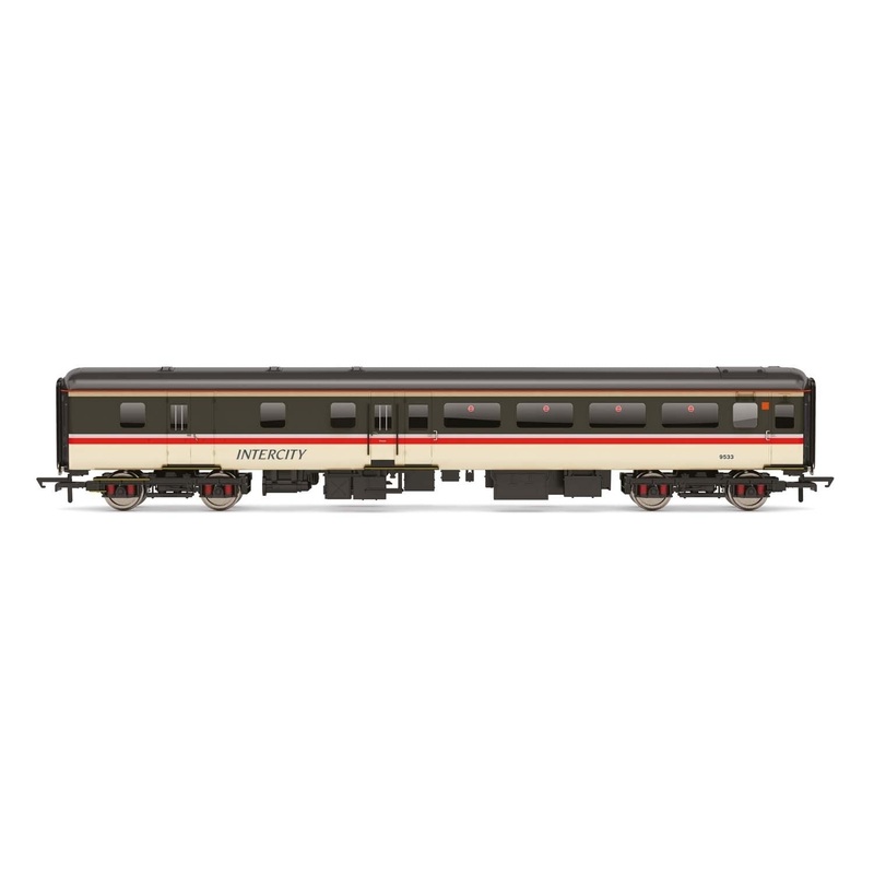 Hornby R4921 BR Intercity  Mk2F Brake Second Open  9533 - Era 8