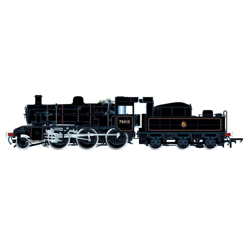 Hornby R3838 BR  Standard 2MT  2-6-0  78010 - Era 4