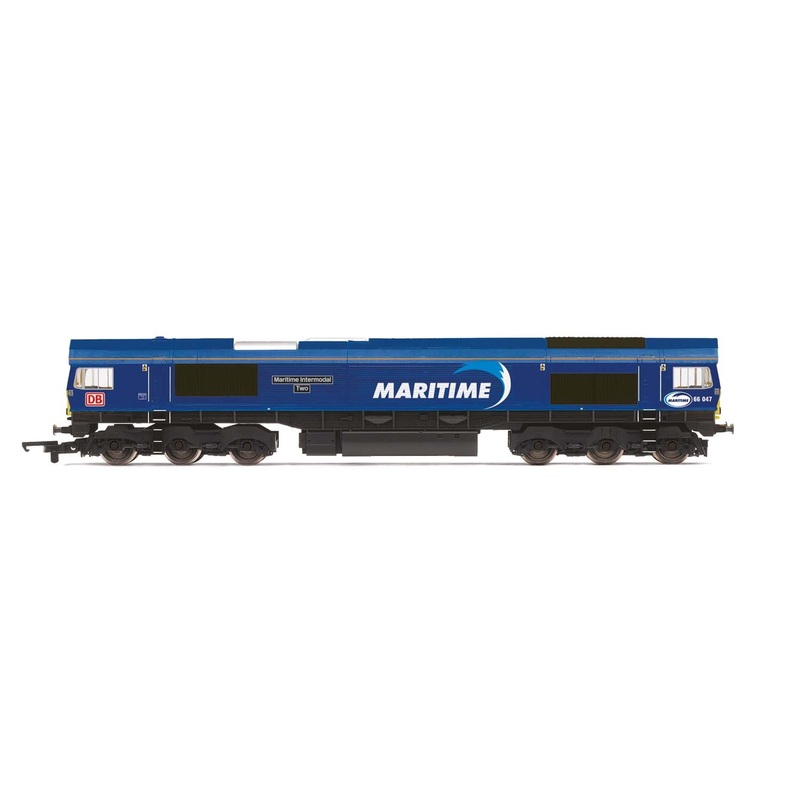 Hornby R3887 DB Cargo UK  Class 66  Co-Co  66047  Maritime Intermodal Two  - Era 11