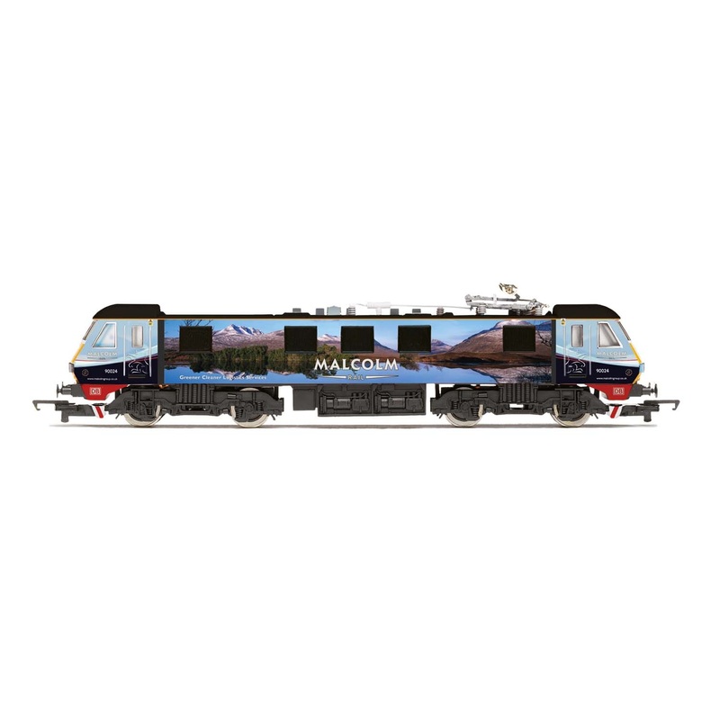 Hornby R3924 Malcolm Rail  Class 90  Bo-Bo  90024 - Era 11