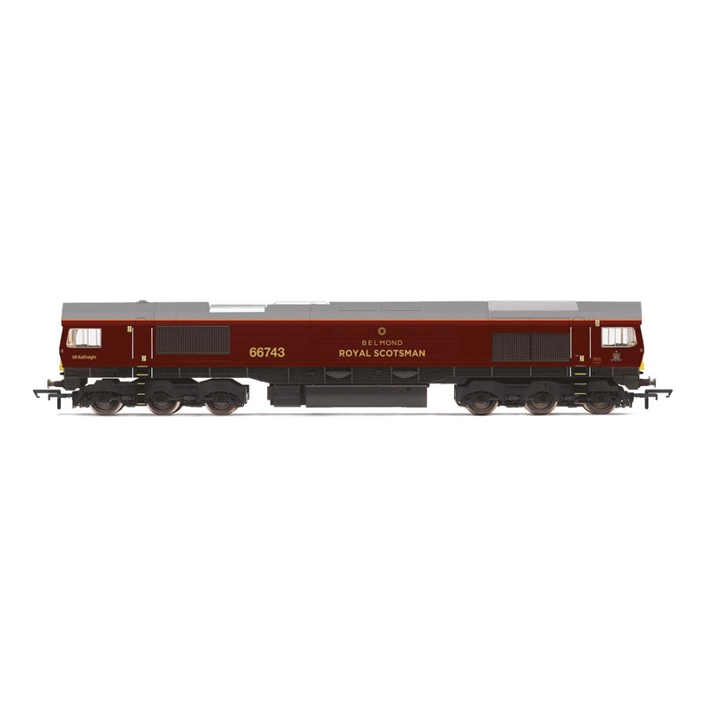 Hornby R3950 GBRf/Belmond Royal Scotsman  Class 66  Co-Co  66743  Era 11