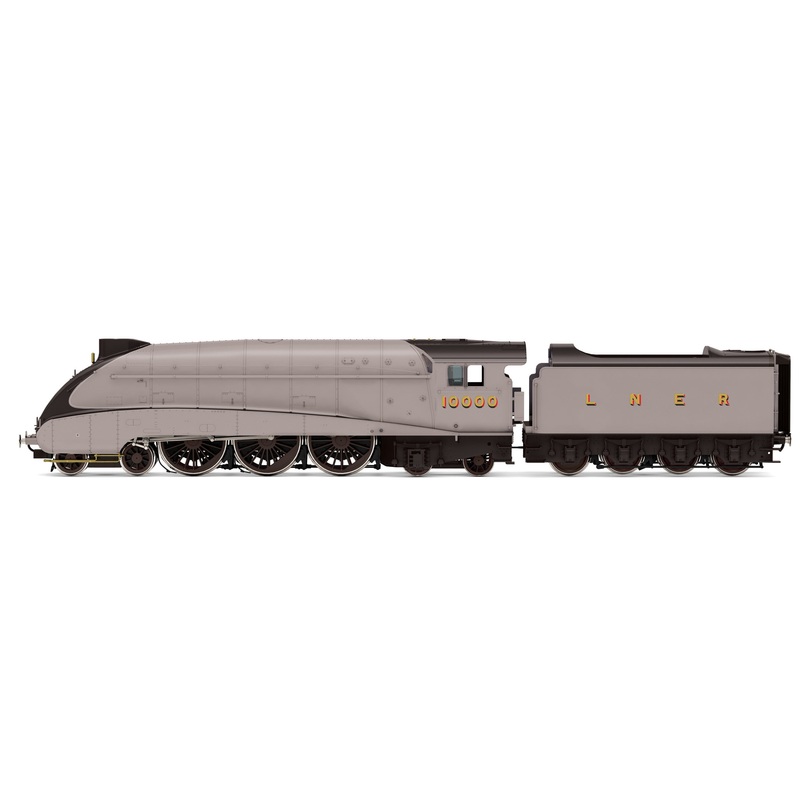Hornby R3978 Steam Locomotives LNER  Class W1  Hush Hush   Streamlined  4-6-4  10000 - Era 3