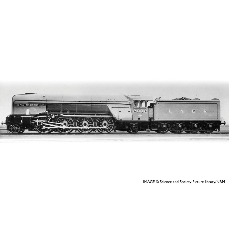 Hornby R3984 Steam Locomotives LNER  P2 Class  2-8-2  2002 Earl Marischal - Era 3