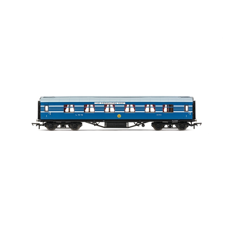 HORNBY R40053 LMS, Stanier D1960 Coronation Scot 57' FK, 1070- Era 3