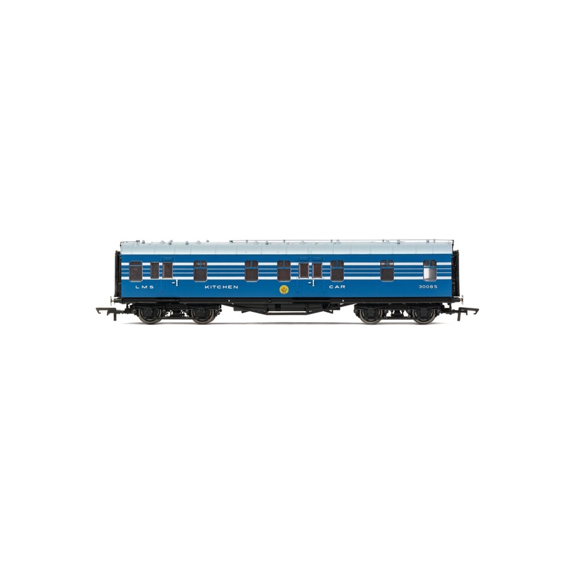HORNBY R40054 LMS, Stanier D1912 Coronation Scot 50' RK, 30085- Era 3
