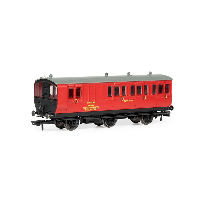 Hornby R40360 BR Departmental 6 Wheel Tool Van - Era 7