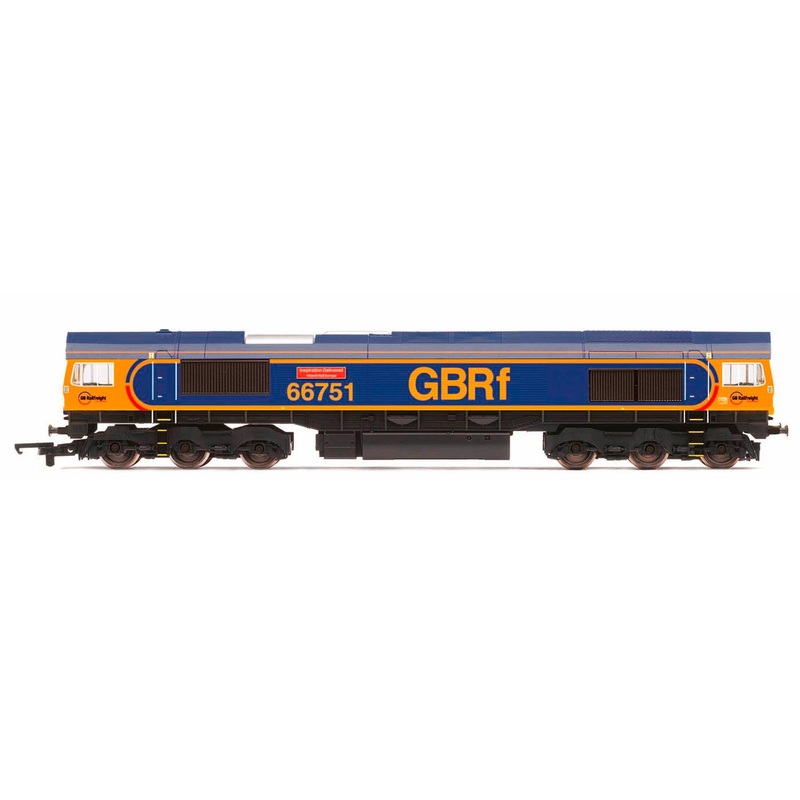 Hornby R3573 GBRf  Class 66  Co-Co  66751  Inspiration Delivered - Hitachi Rail Europe  - Era 10