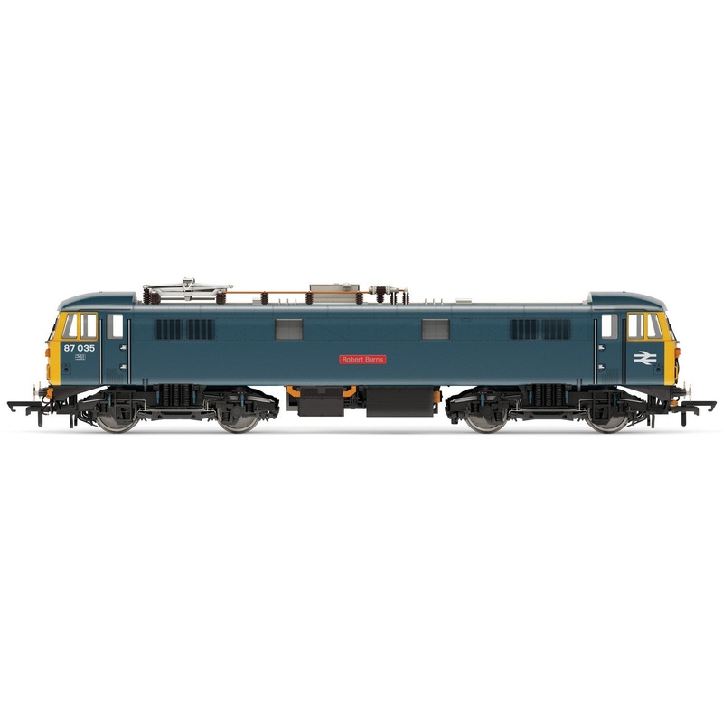 Hornby R3580 BR, Class 87, Bo-Bo, 87035 'Robert Burns' - Era 7
