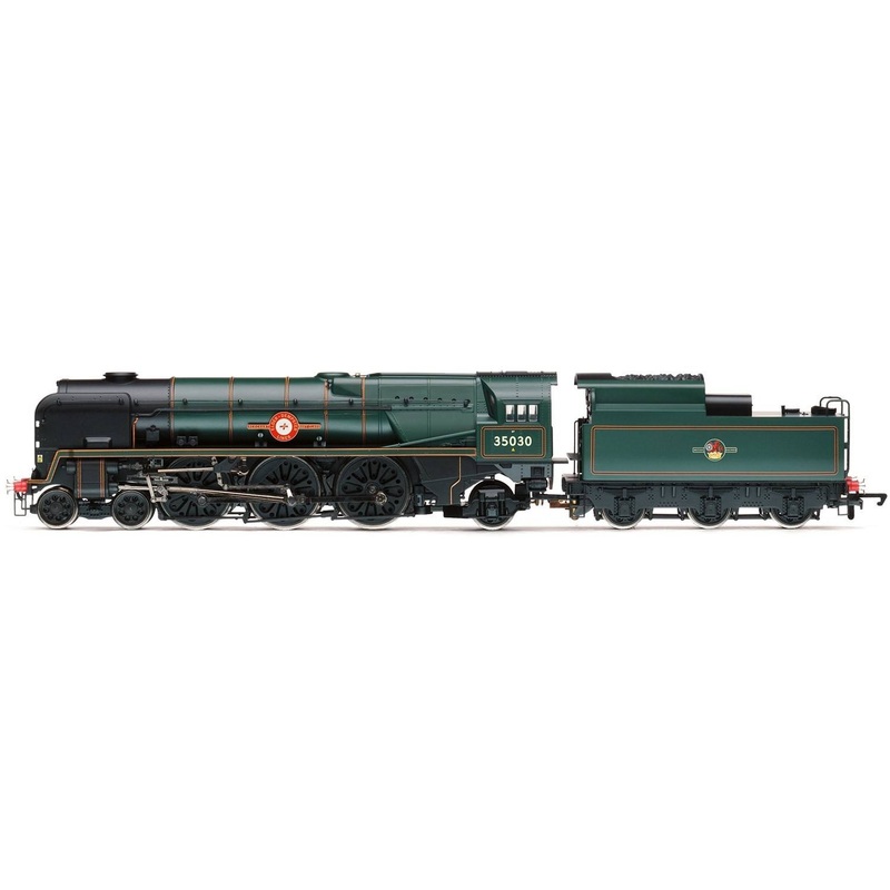 Hornby R3617 BR  Rebuilt Merchant Navy Class  4-6-2  35030 Elder Dempster Lines - Era 5