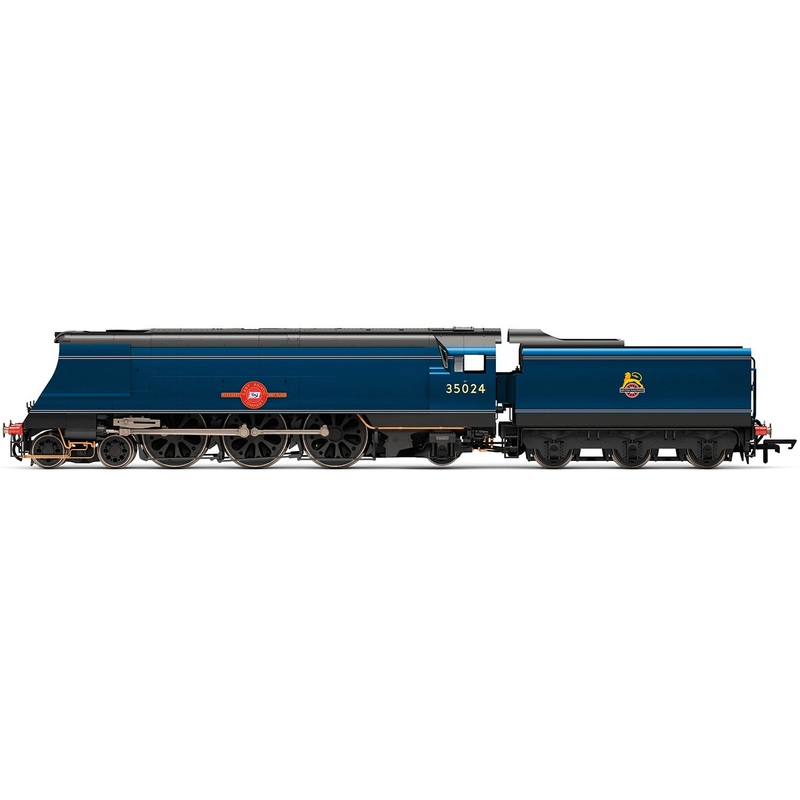 Hornby R3632 BR  Merchant Navy Class  4-6-2  35024 East Asiatic Company - Era 4