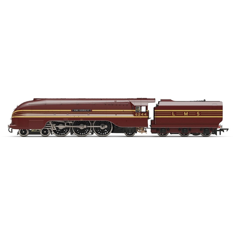 Hornby R3639 LMS  Princess Coronation Class  4-6-2  6244 King George VI - Era 3