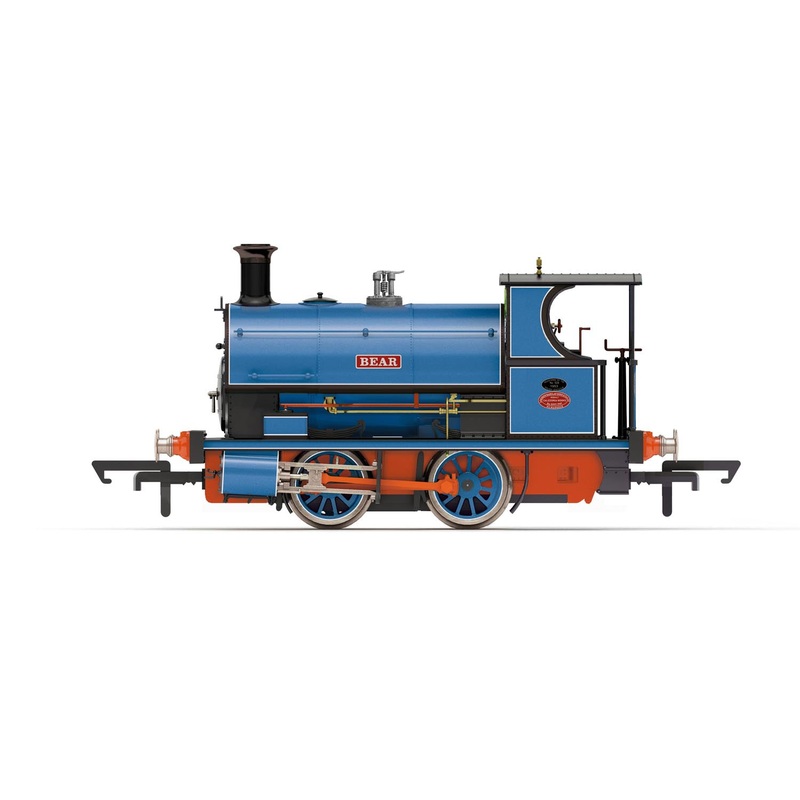 Hornby R3703 S&KLR, Peckett W4 Class (Open Back Cab), 0-4-0ST, 'Bear' - Era 7/8