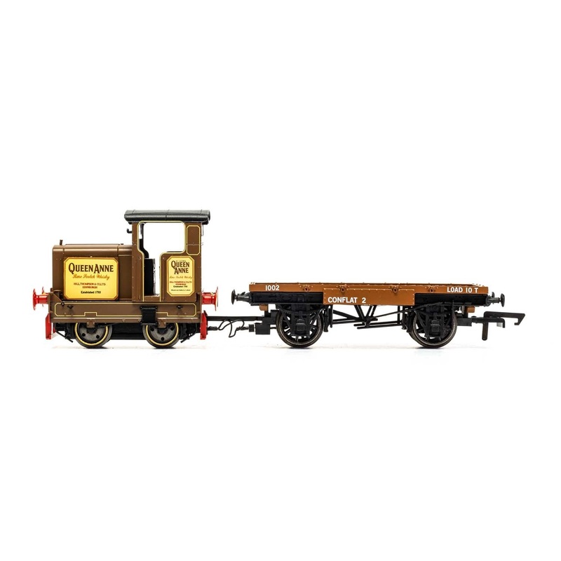 Hornby R3707 Longmorn Distillery, R&H 48DS, 0-4-0, 'Queen Anne' - Era 7