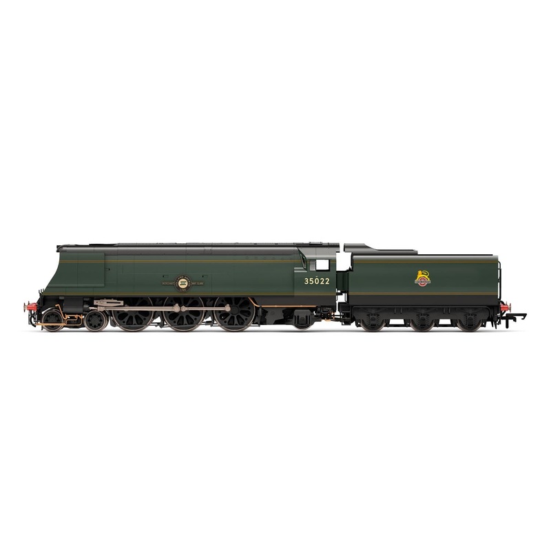 Hornby R3716 BR  Merchant Navy Class  4-6-2  35022  Holland America Line  - Era 4