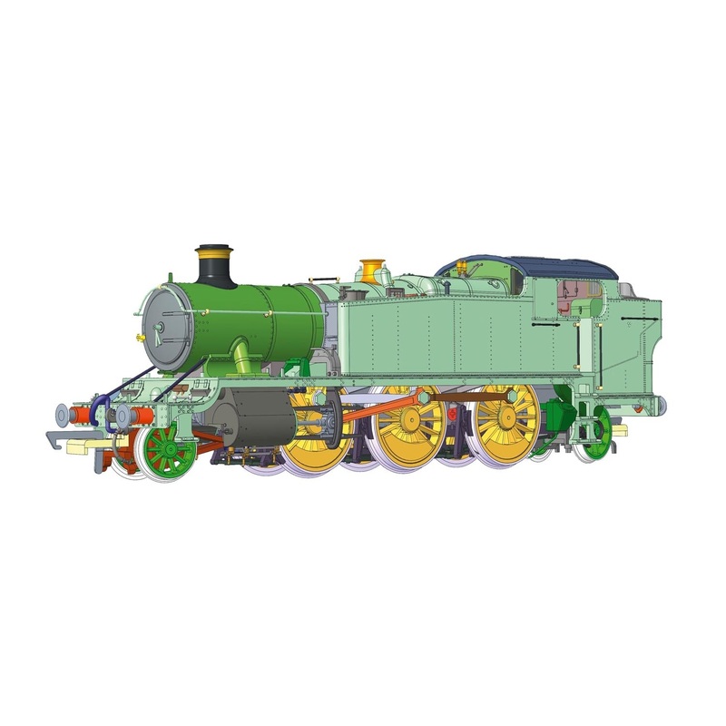 Hornby R3719X GWR  Class 5101  Large Prairie   2-6-2T  4154 - Era 3