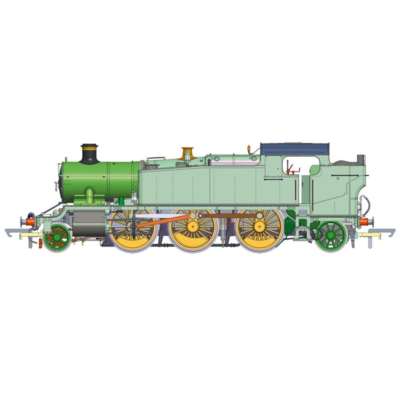 Hornby R3721 GWR  Class 61xx  Large Prairie   2-6-2T  6110 - Era 3