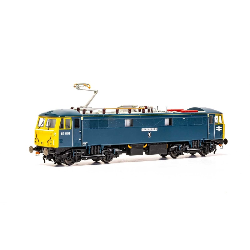 Hornby R3739 BR  Class 87  Bo-Bo  87001 (dual named)  Royal Scot  and  Stephenson  - Era 11