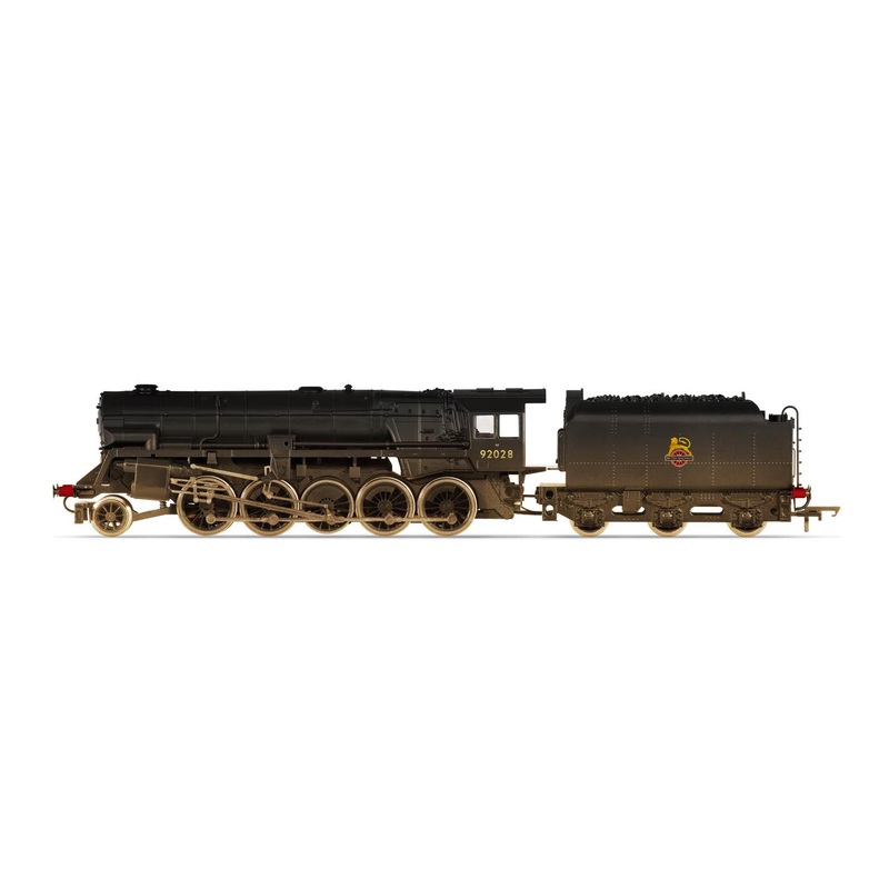 Hornby R3756 BR (Heavily Weathered)  Crosti Boiler 9F Class  2-10-0  92028 - Era 4