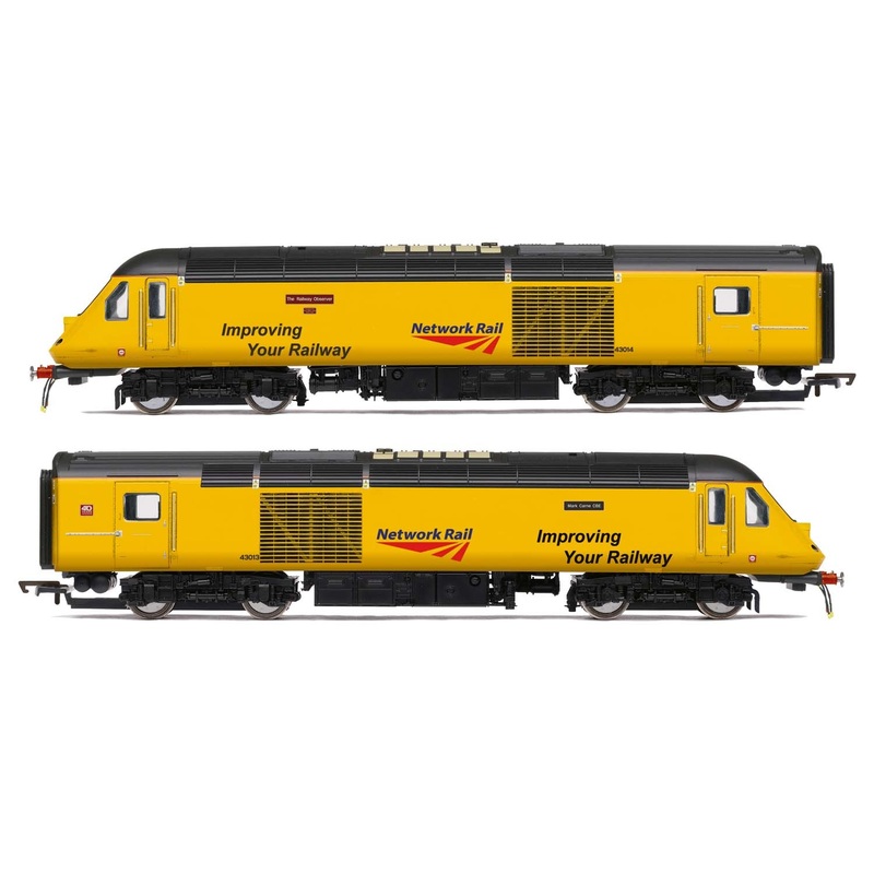 Hornby R3769 Network Rail  Class 43 HST  Power Cars 43013 Mark Carne CBE and 43014 The Railway Observer - Era 11