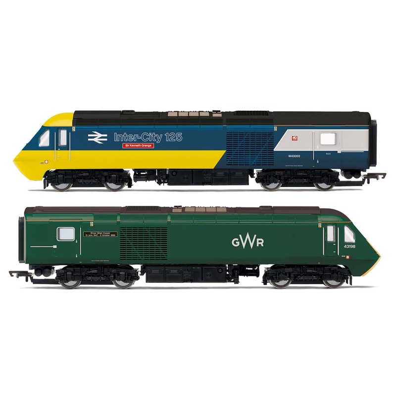 Hornby R3770 GWR  Class 43 HST  Power Cars 43002 Sir Kenneth Grange and 43198 - Era 11
