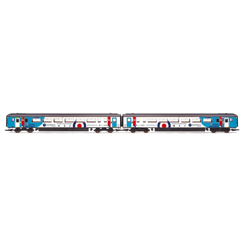Hornby R3772 Northern Rail  Class 156  Set 156480  DMS No. 57480 and DMSL No. 52480   Spirit of the Royal Air Force  - Era 11