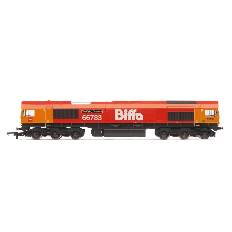 Hornby R3779 GBRf, Class 66, Co-Co, 66783 'The Flying Dustman' - Era 11