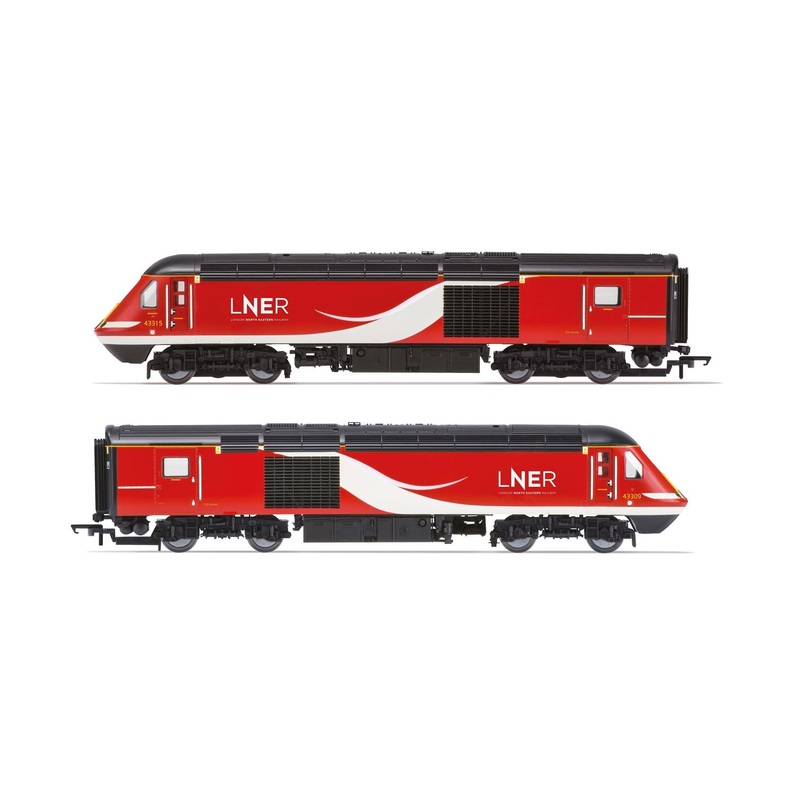 Hornby R3802 LNER  Class 43 HST  Power Cars 43315 and 43309 - Era 11