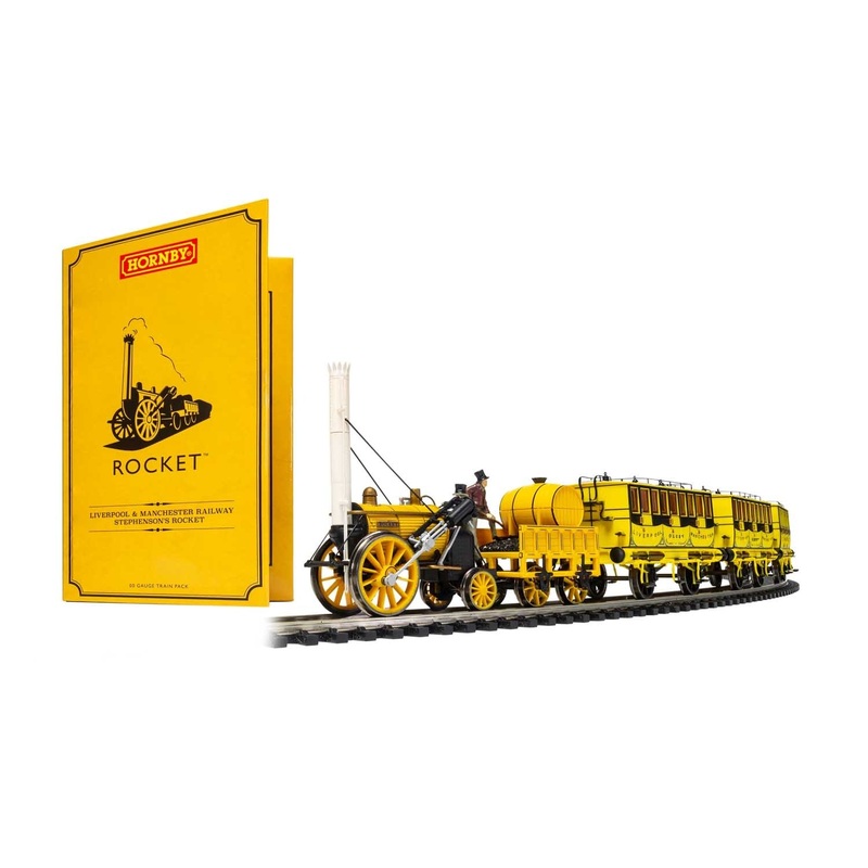 Hornby R3810 L&MR  Stephenson s Rocket Train Pack - Era 1