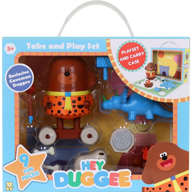 HEY DUGGEE 2172 TAKE AND PLAY DINOSAURS WITH DUGGEE SET