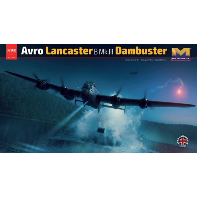 HK MODELS 01E011 AVRO LANCASTER B MK.III DAMBUSTER