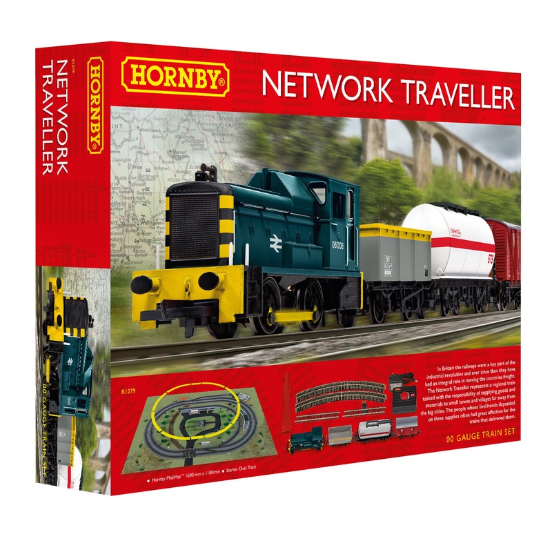 HORNBY R1279M Network Traveller Train Set